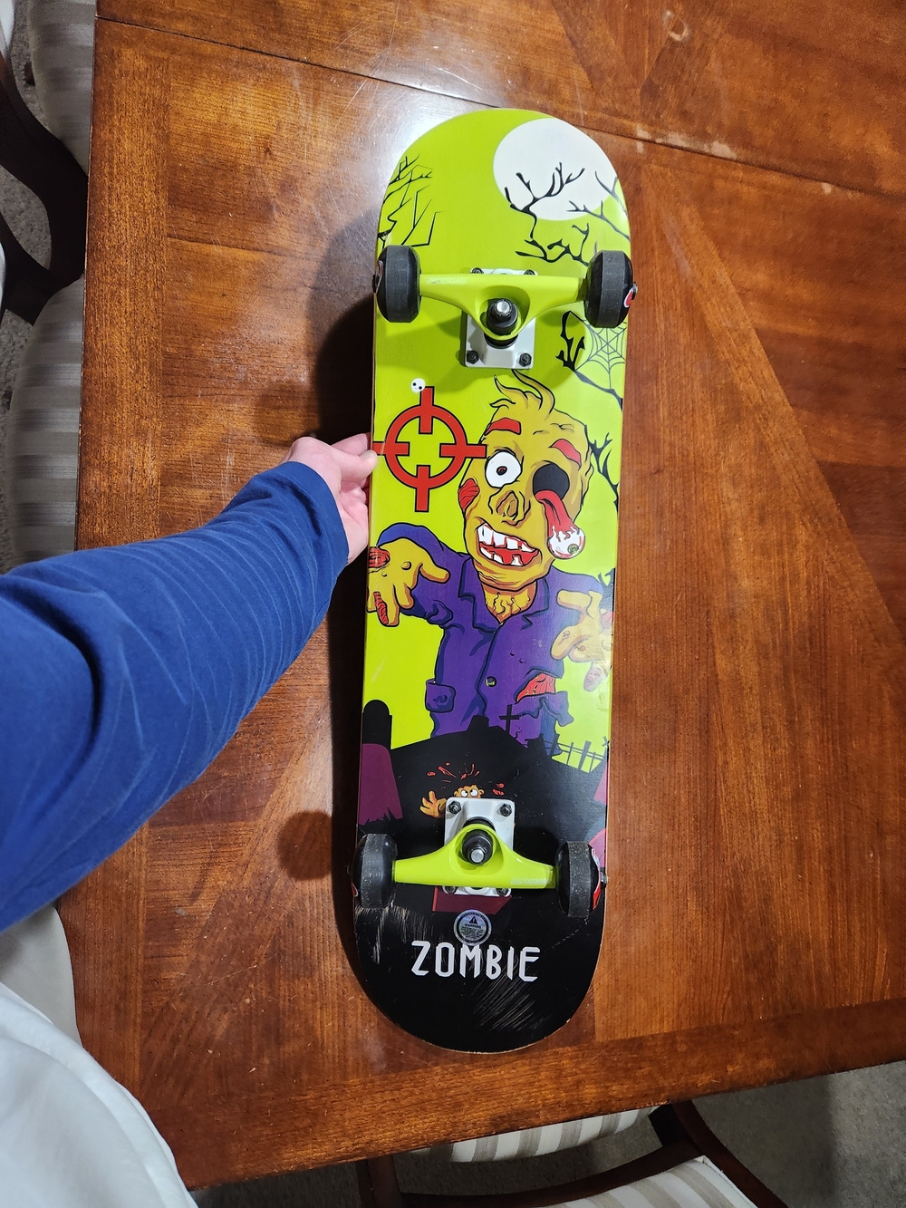 Mite "Monster Series" Zombie Skateboard